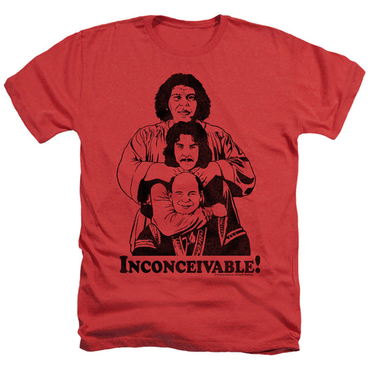 Princess Bride - Inconceivable - Adult Heather - Red