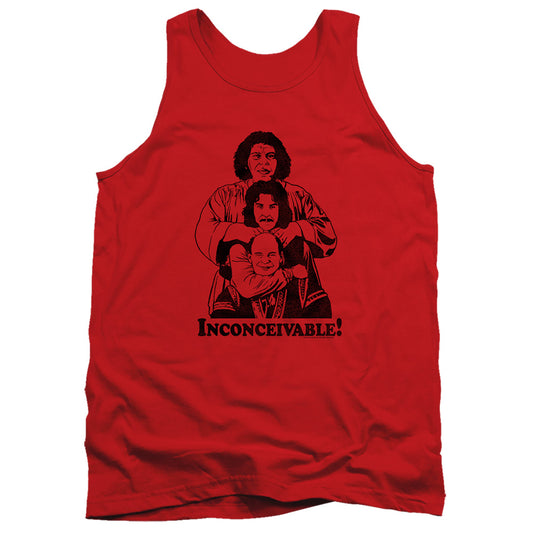 Princess Bride - Inconceivable - Adult Tank - Red