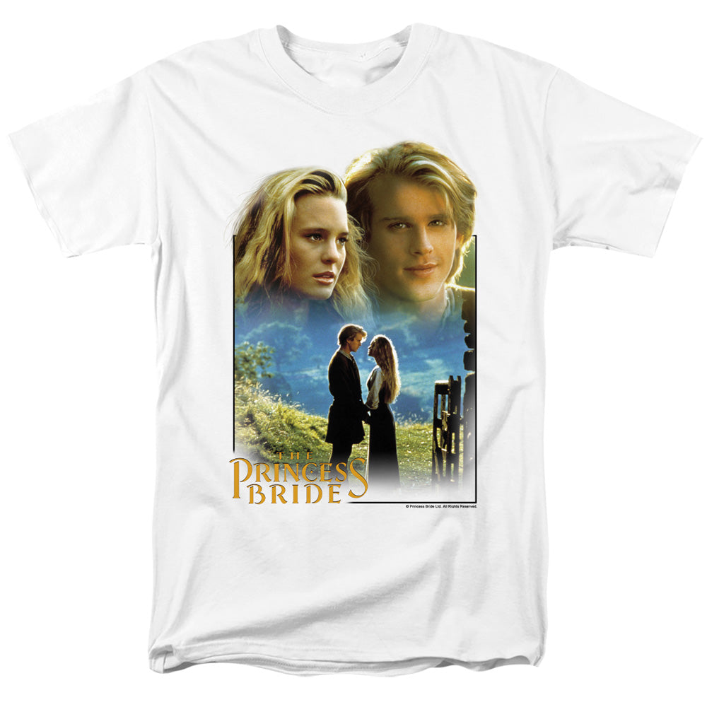 Princess Bride - Buttercup & Westley - Short Sleeve Adult 18/1 - White T-shirt