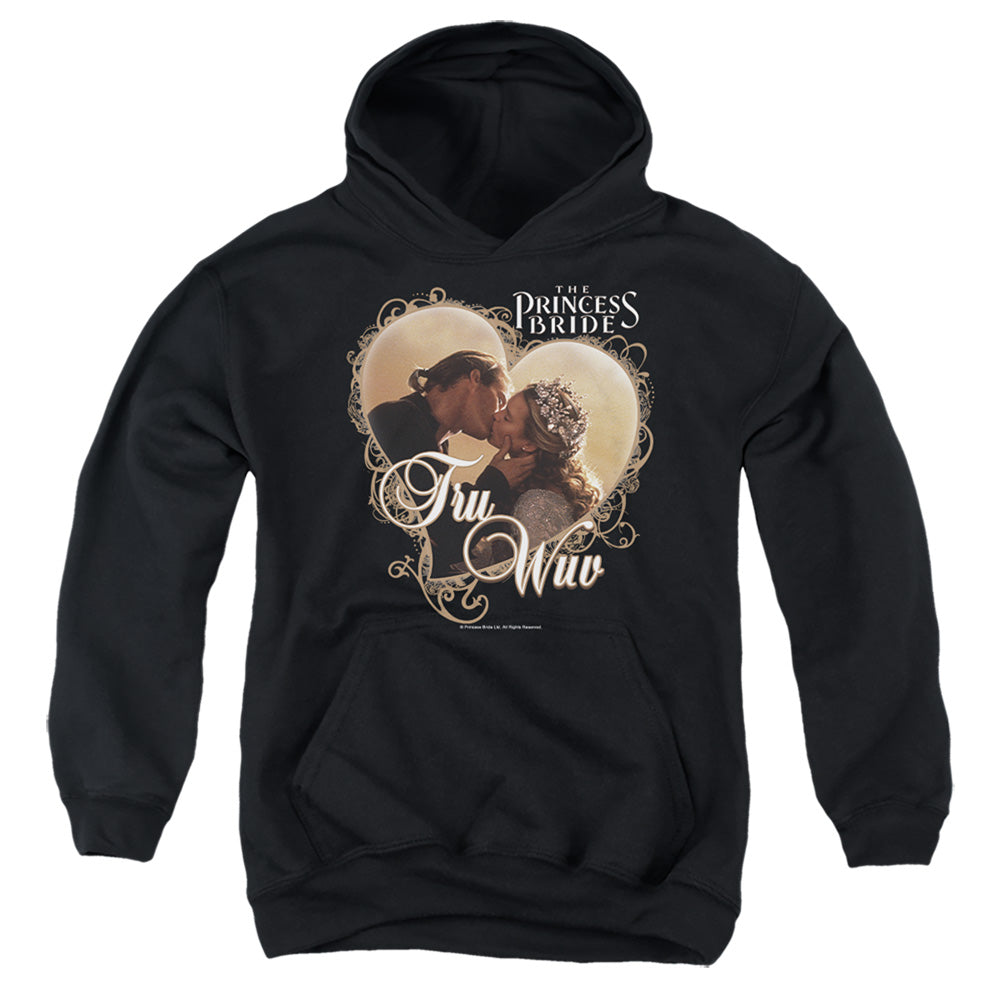 Princess Bride - Tru Wuv - Youth Pull-over Hoodie - Black