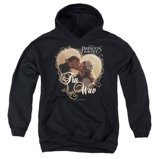 Princess Bride - Tru Wuv - Youth Pull-over Hoodie - Black