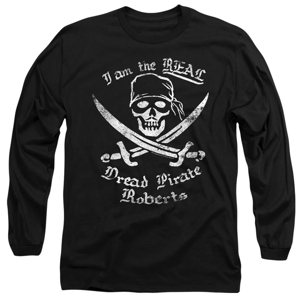 Princess Bride - The Real Dpr - Long Sleeve Adult 18/1 - Black T-shirt