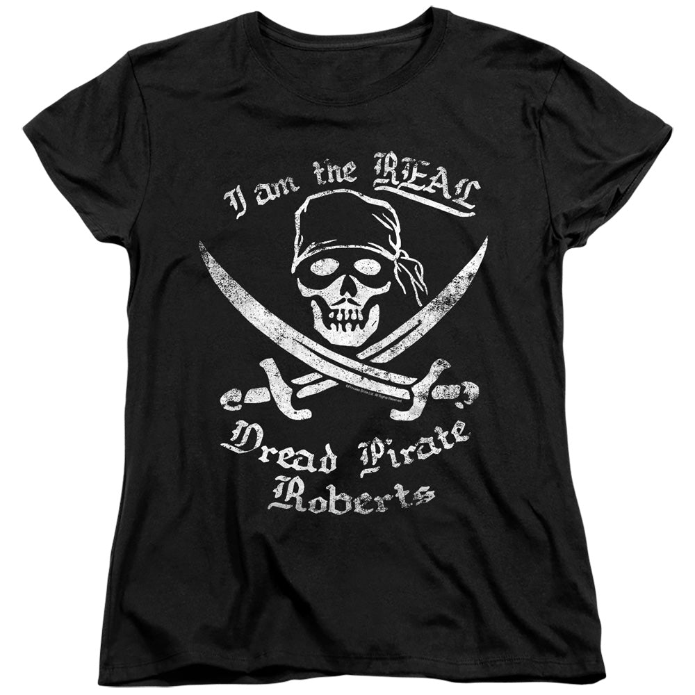 Princess Bride - The Real Dpr - Short Sleeve Womens Tee - Black T-shirt