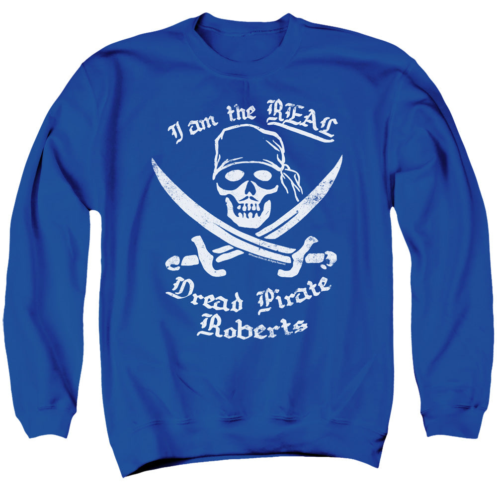 Princess Bride - The Real Dpr - Adult Crewneck Sweatshirt - Royal Blue