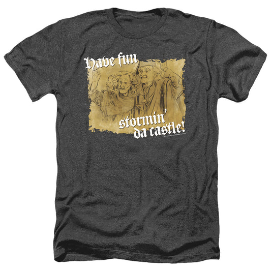 Princess Bride - Stormin Da Castle - Adult Heather - Black