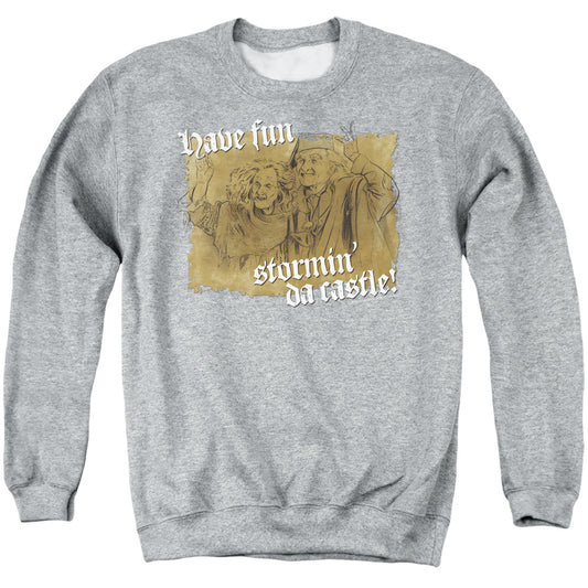 Princess Bride - Stormin Da Castle - Adult Crewneck Sweatshirt - Athletic Heather