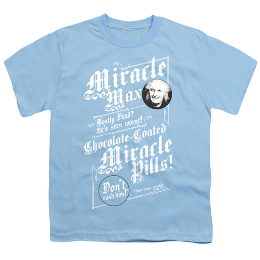 Princess Bride - Miracle Max - Short Sleeve Youth 18/1 - Light Blue T-shirt