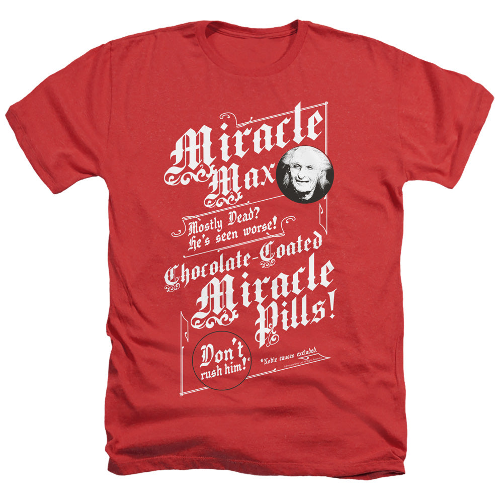 Princess Bride - Miracle Max - Adult Heather - Red