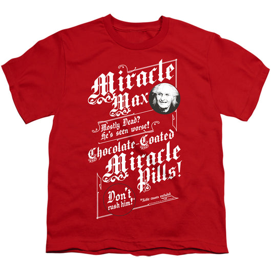 Princess Bride - Miracle Max - Short Sleeve Youth 18/1 - Red T-shirt