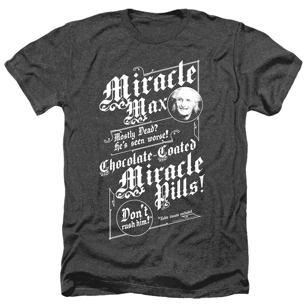 Princess Bride - Miracle Max - Adult Heather - Black