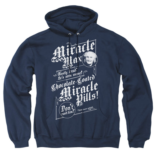 Princess Bride - Miracle Max - Adult Pull-over Hoodie - Navy