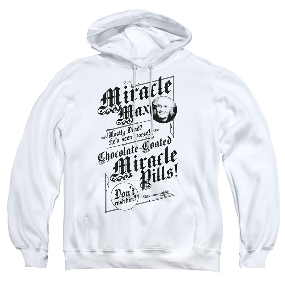 Princess Bride - Miracle Max - Adult Pull-over Hoodie - White