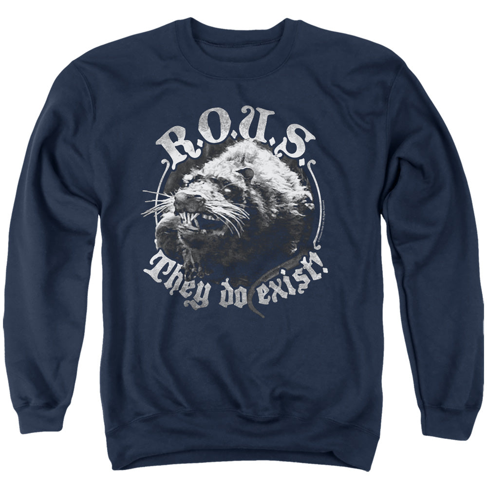 Princess Bride - They Do Exist - Adult Crewneck Sweatshirt - Navy