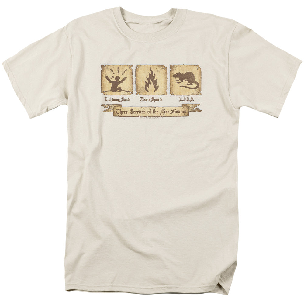 Princess Bride - Three Terrors - Short Sleeve Adult 18/1 - Cream T-shirt