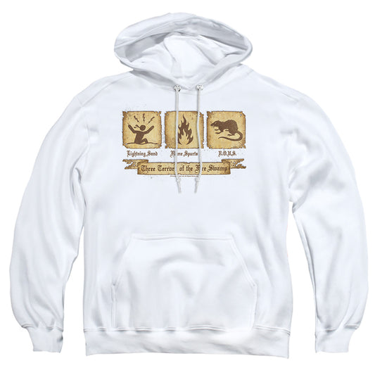 Princess Bride - Three Terrors - Adult Pull-over Hoodie - White