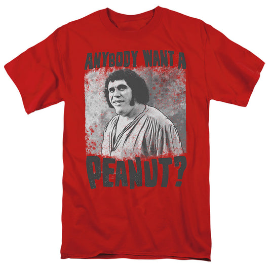 Princess Bride - A Giant Snack - Short Sleeve Adult 18/1 - Red T-shirt