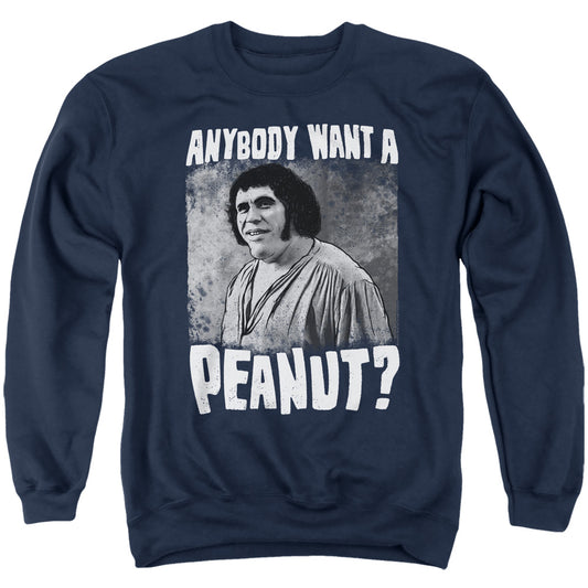 Princess Bride - A Giant Snack - Adult Crewneck Sweatshirt - Navy