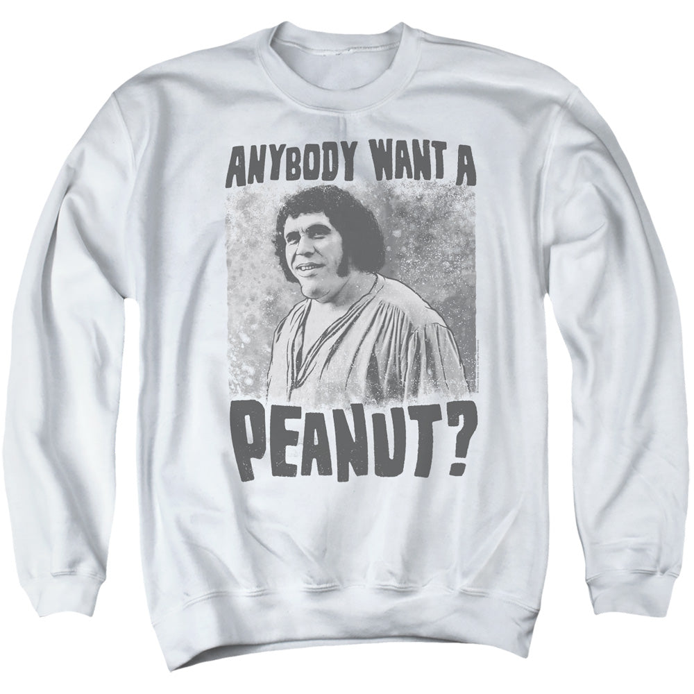 Princess Bride - A Giant Snack - Adult Crewneck Sweatshirt - White