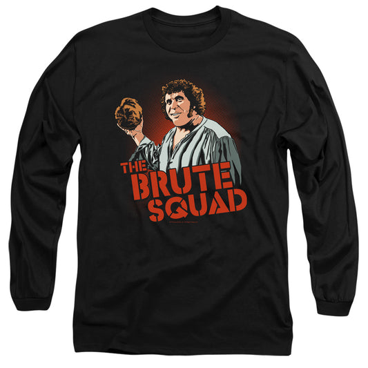 Princess Bride - Brute Squad - Long Sleeve Adult 18/1 - Black T-shirt