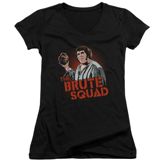 Princess Bride Brute Squad - Junior V-neck - Black