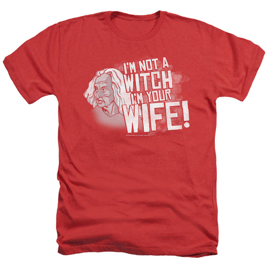 Princess Bride - Not A Witch - Adult Heather - Red
