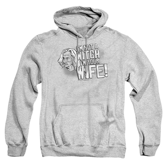Princess Bride - Not A Witch - Adult Pull-over Hoodie - Athletic Heather