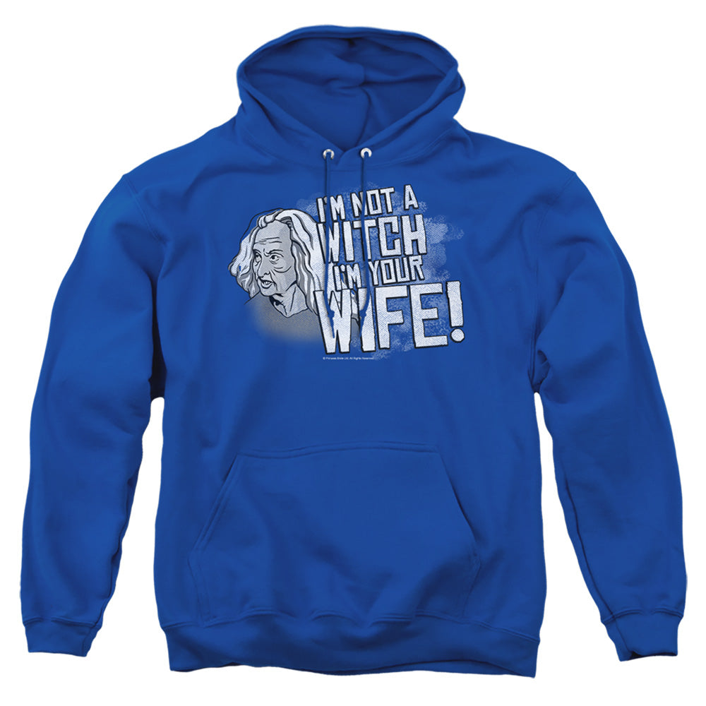 Princess Bride - Not A Witch - Adult Pull-over Hoodie - Royal Blue