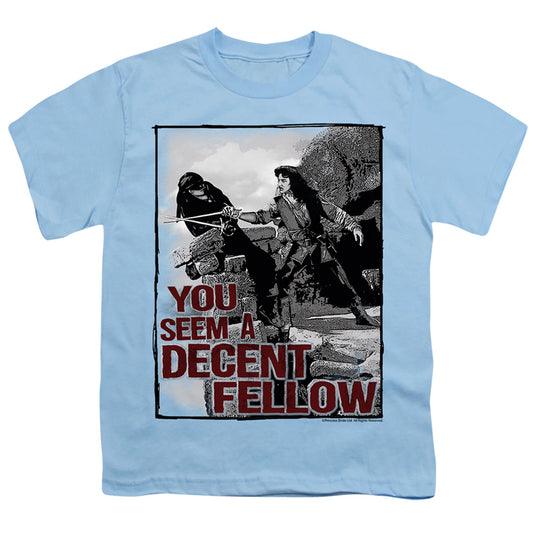 Princess Bride - Fellow - Short Sleeve Youth 18/1 - Light Blue T-shirt