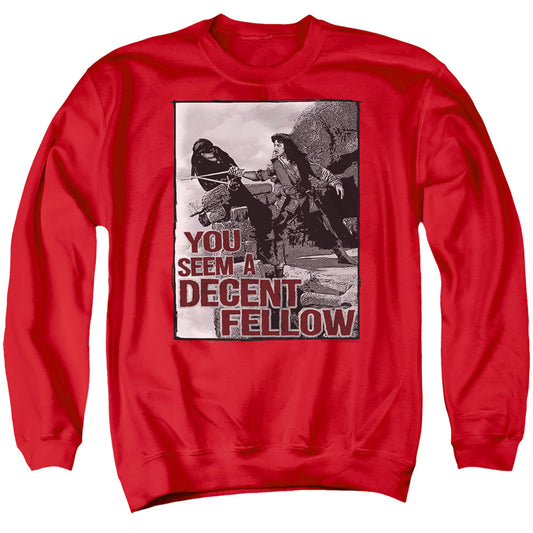 Princess Bride - Fellow - Adult Crewneck Sweatshirt - Red