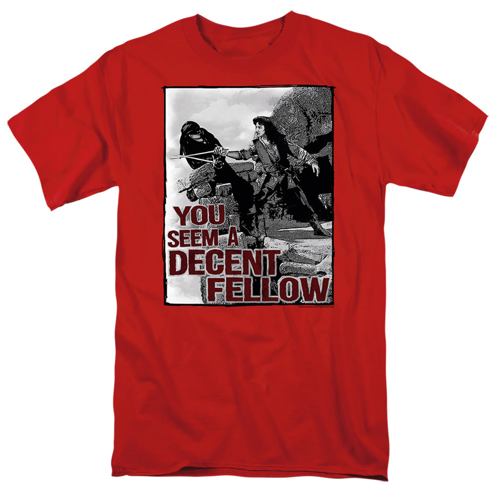 Princess Bride - Fellow - Short Sleeve Adult 18/1 - Red T-shirt