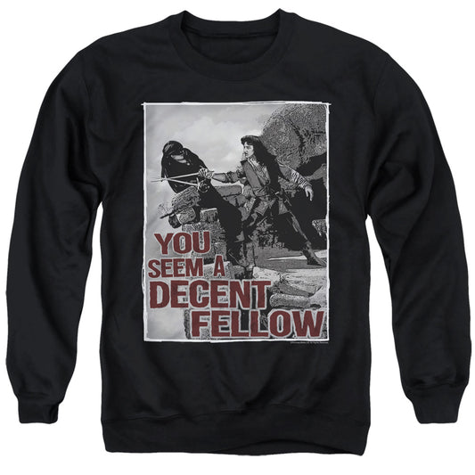 Princess Bride - Fellow - Adult Crewneck Sweatshirt - Black