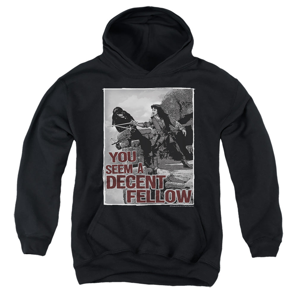 Princess Bride - Fellow - Youth Pull-over Hoodie - Black