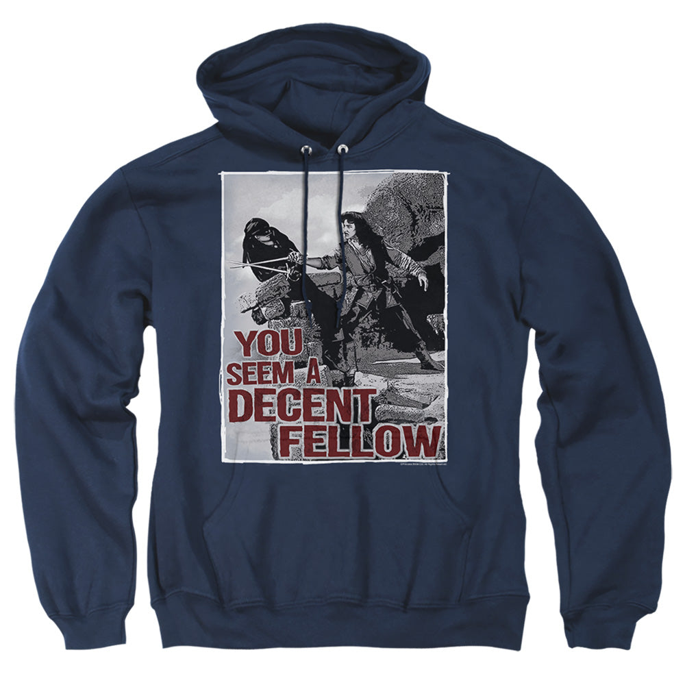 Princess Bride - Fellow - Adult Pull-over Hoodie - Navy
