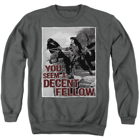 Princess Bride - Fellow - Adult Crewneck Sweatshirt - Charcoal