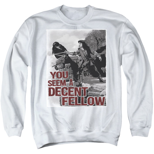 Princess Bride - Fellow - Adult Crewneck Sweatshirt - White