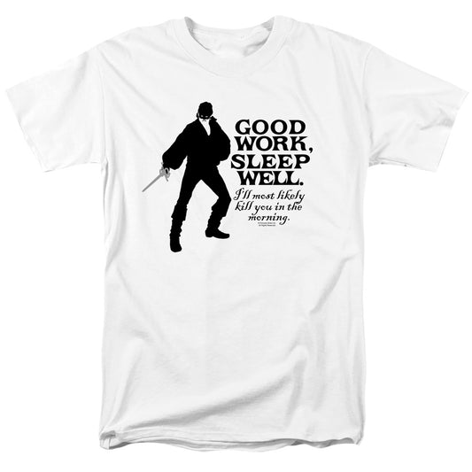 Princess Bride - Good Work - Short Sleeve Adult 18/1 - White T-shirt