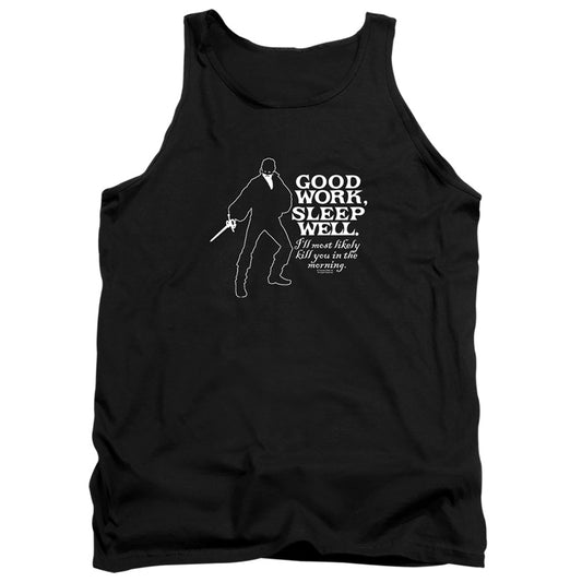 Princess Bride - Good Work - Adult Tank - Black