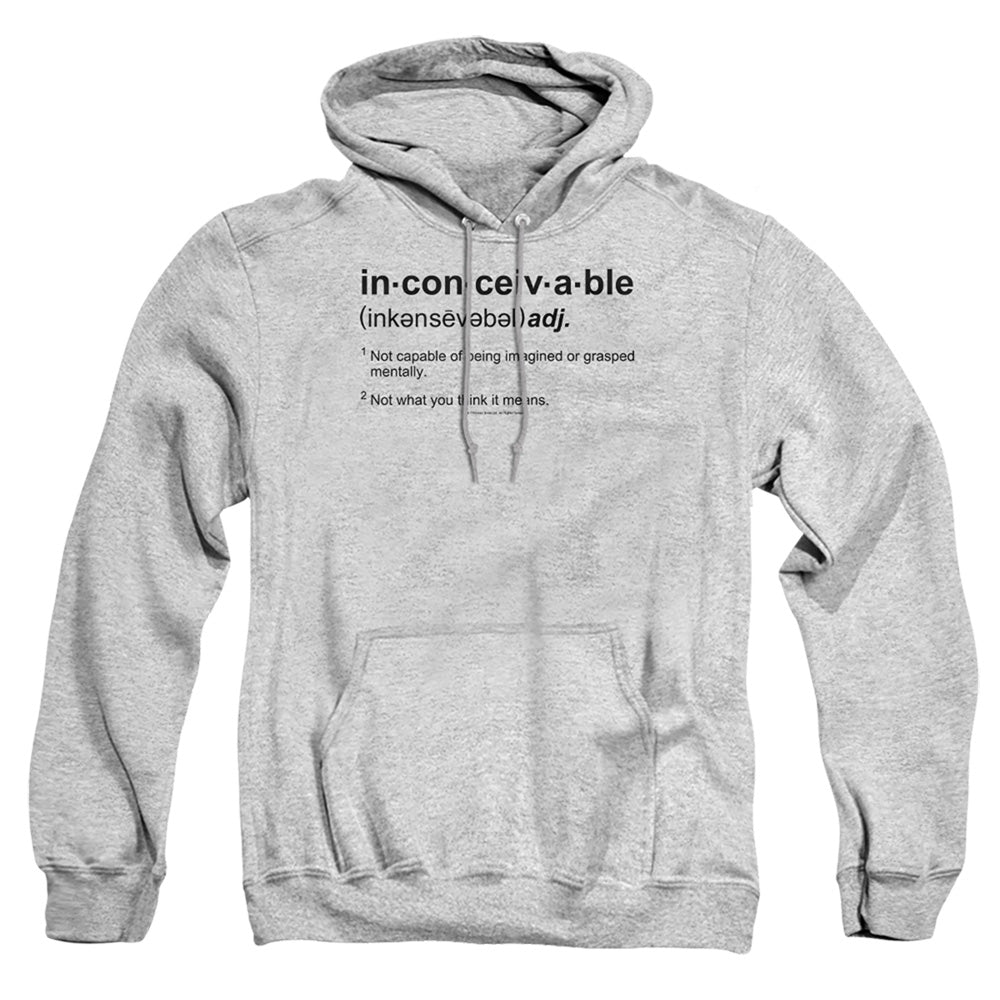 Princess Bride - Definition - Adult Pull-over Hoodie - Athletic Heather