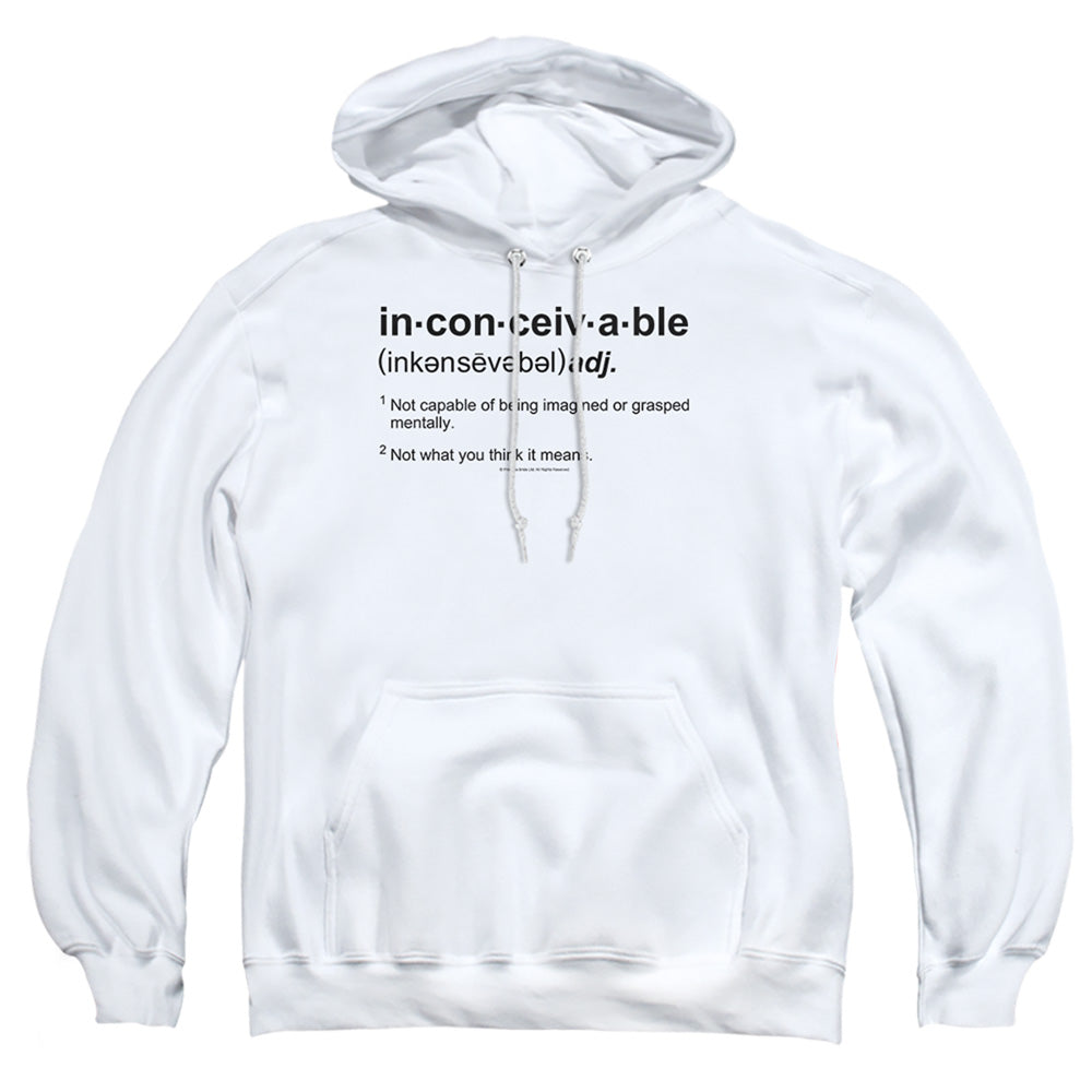 Princess Bride - Definition - Adult Pull-over Hoodie - White