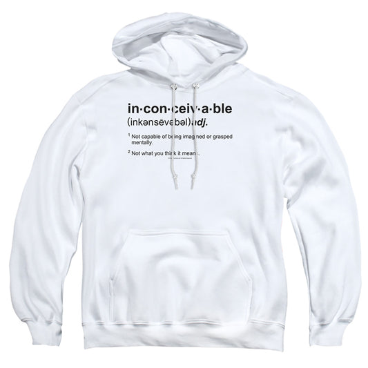 Princess Bride - Definition - Adult Pull-over Hoodie - White