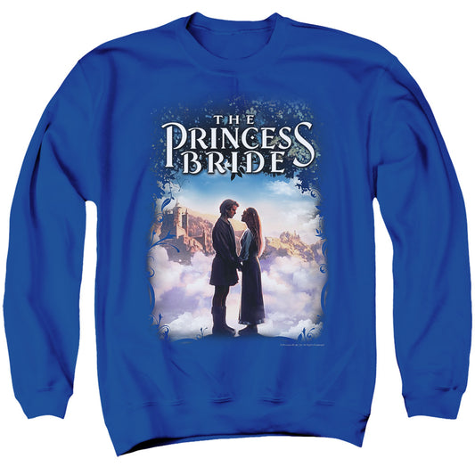 Princess Bride Storybook Love - Adult Crewneck Sweatshirt - Royal Blue