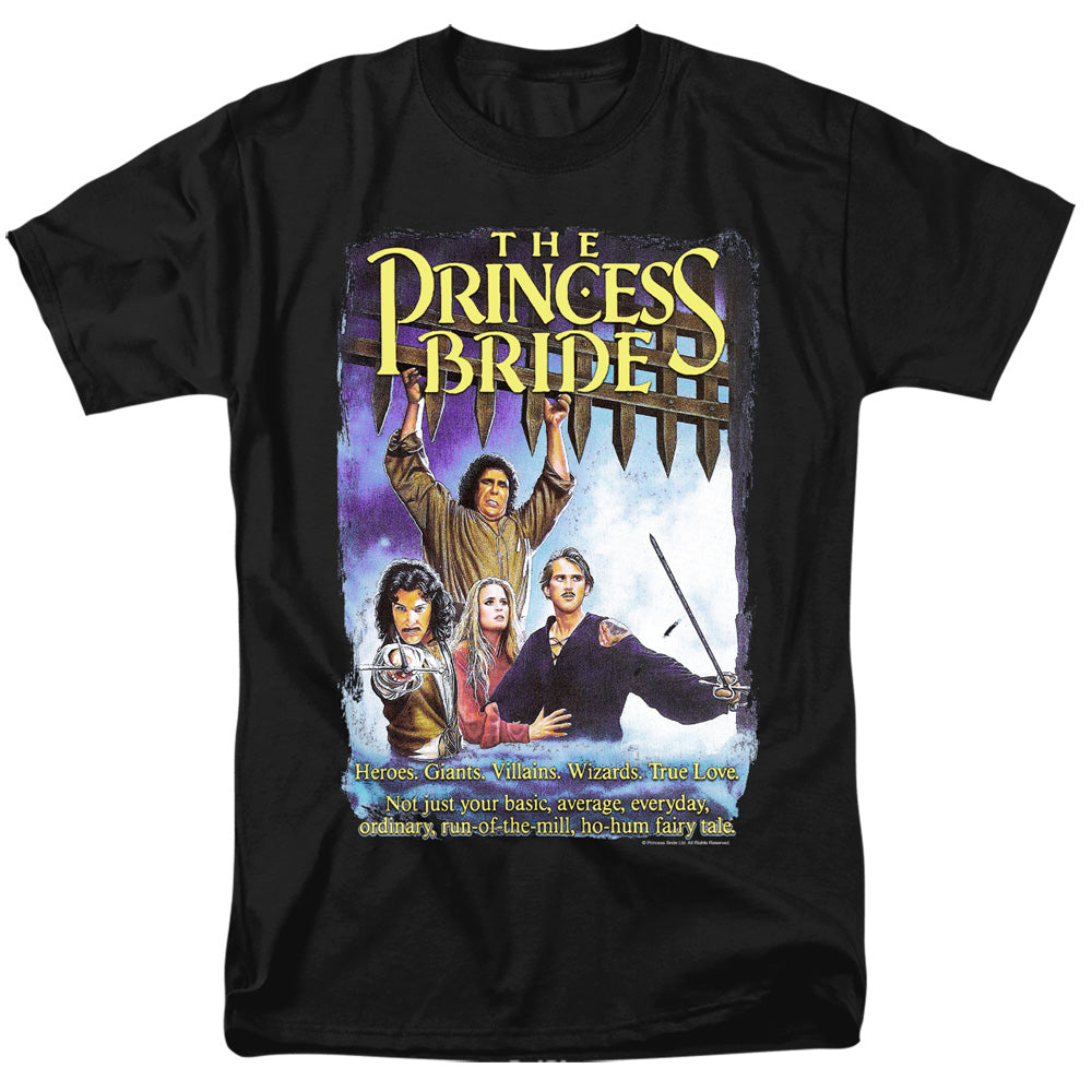 Princess Bride - Alt Poster - Short Sleeve Adult 18/1 - Black T-shirt
