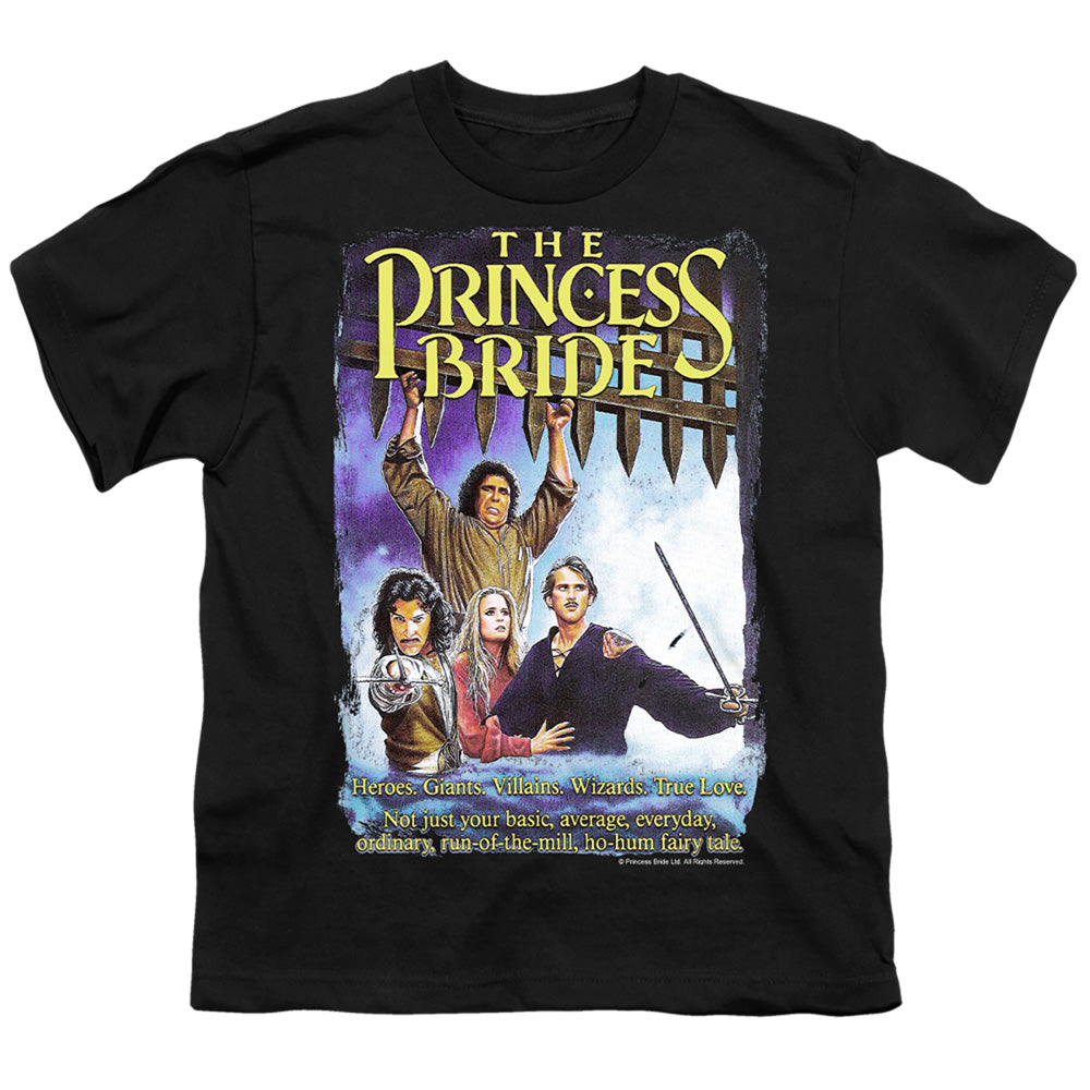 Princess Bride - Alt Poster - Short Sleeve Youth 18/1 - Black T-shirt