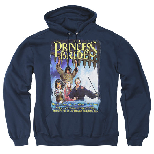 Princess Bride - Alt Poster - Adult Pull-over Hoodie - Navy
