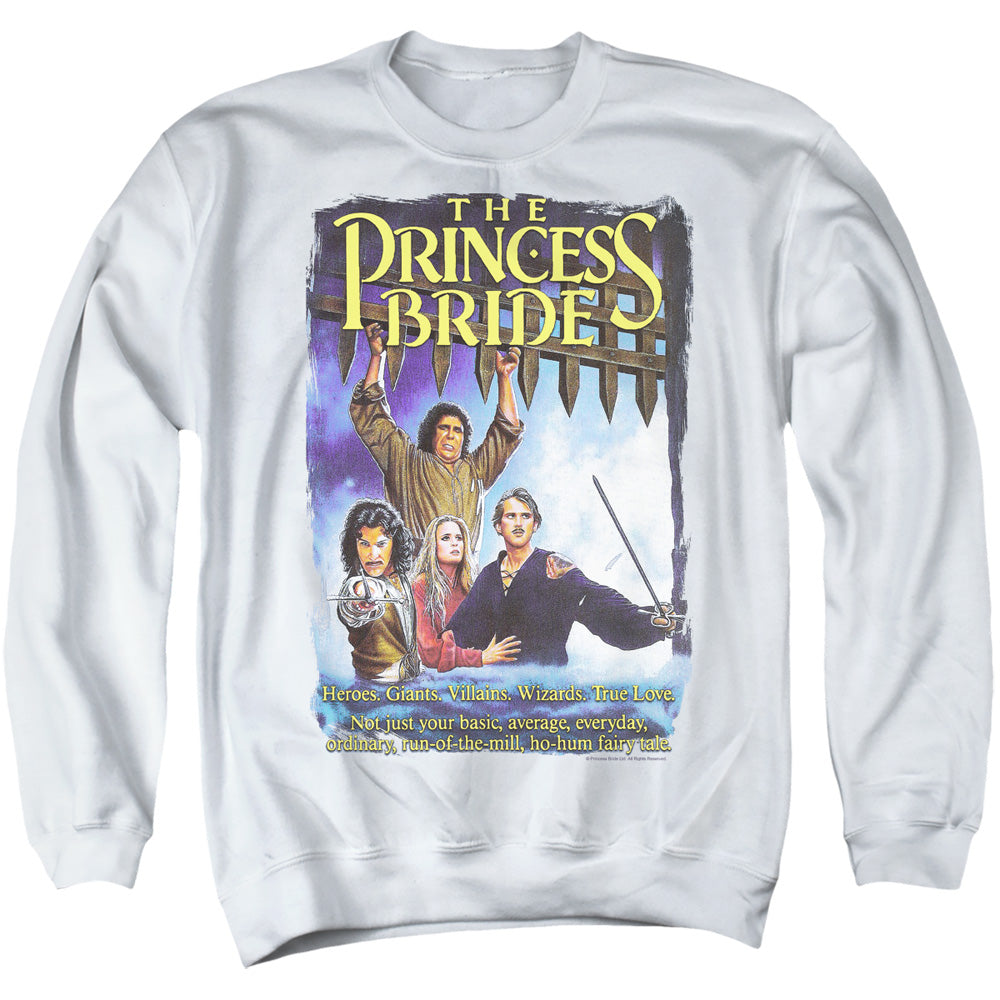 Princess Bride - Alt Poster - Adult Crewneck Sweatshirt - White