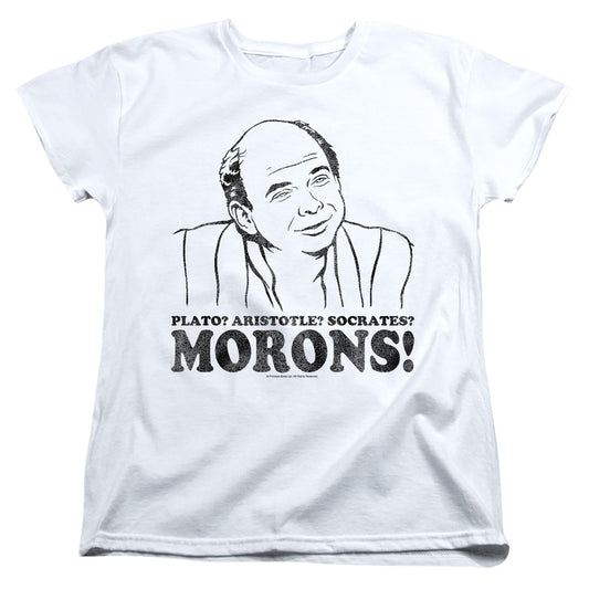 Princess Bride - Morons - Short Sleeve Womens Tee - White T-shirt