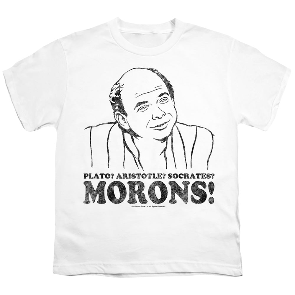 Princess Bride - Morons - Short Sleeve Youth 18/1 - White T-shirt