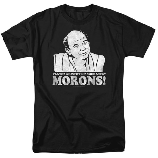 Princess Bride - Morons - Short Sleeve Adult 18/1 - Black T-shirt