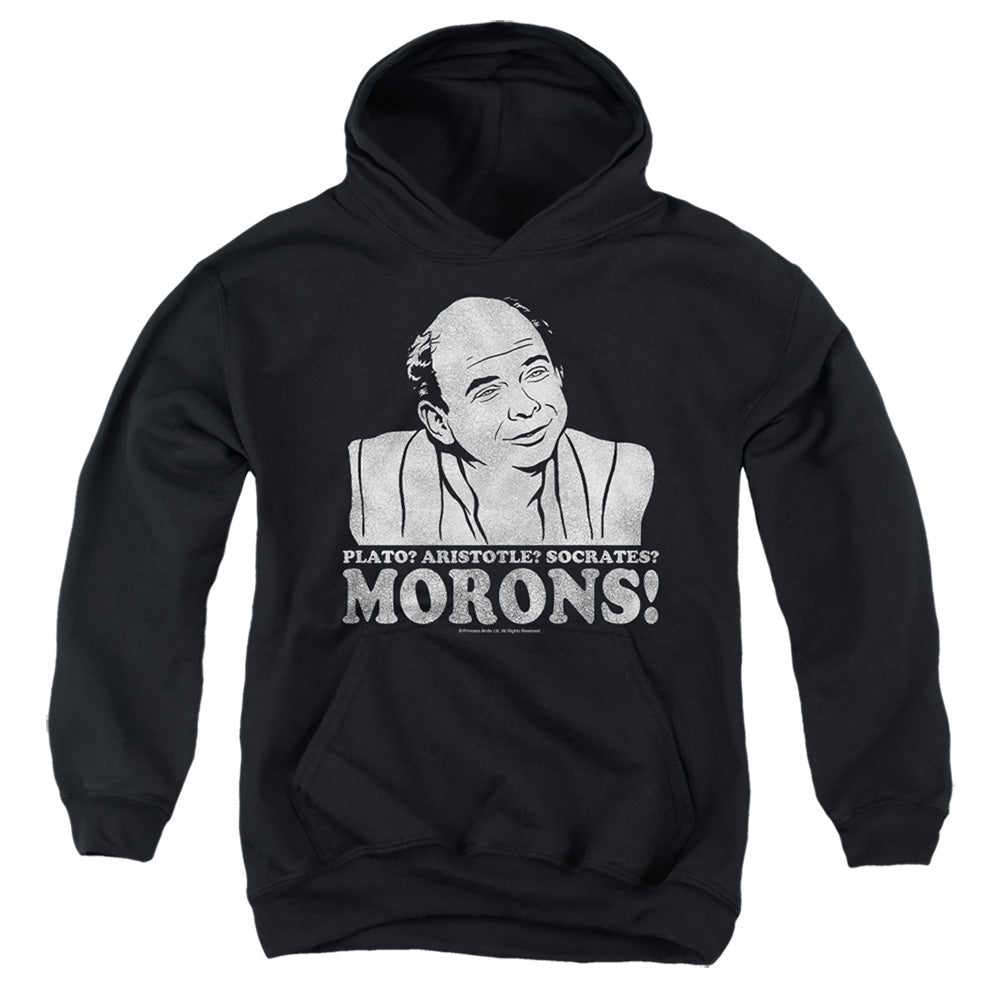 Princess Bride - Morons - Youth Pull-over Hoodie - Black