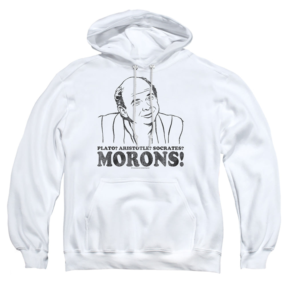 Princess Bride - Morons - Adult Pull-over Hoodie - White